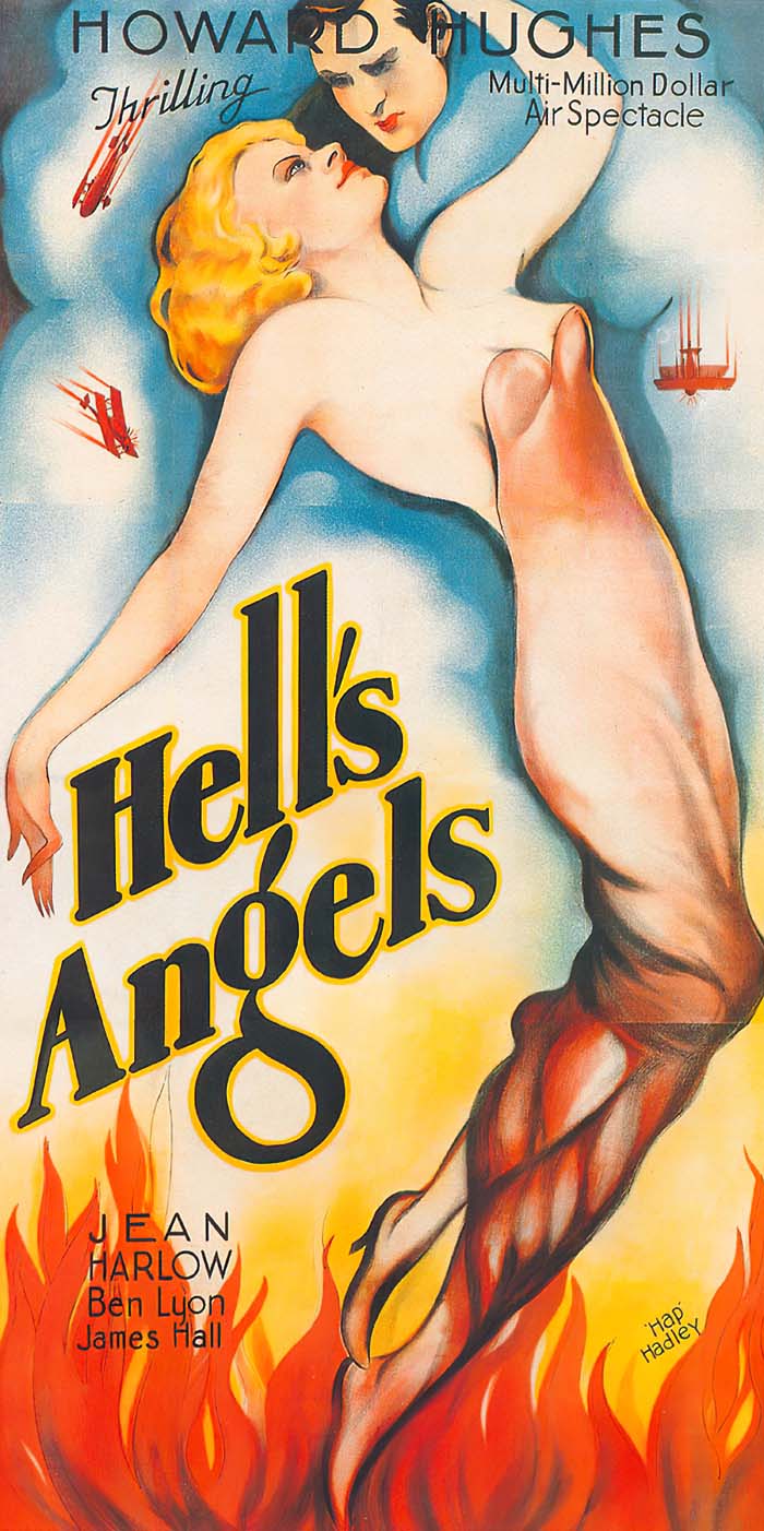 Hell's Angels (1930) vintage movie poster